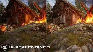 Unreal Engine 5 vs. Unreal Engine 4 - RTX 3090 (INSANE GRAPHICS 4k)