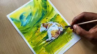 Easy watercolor painting tutorial