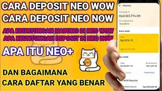 CARA DEPOSIT DI AKUN NEO NOW MENGUNAKAN BANK MELALUI HPA ANDROID