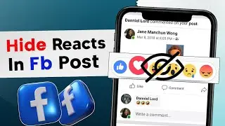 How To Hide Reactions On Facebook Post | How To Hide React On Facebook | On Android (2023)🔥 |