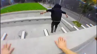 PARKOUR ESCAPE vs POLICE - POV