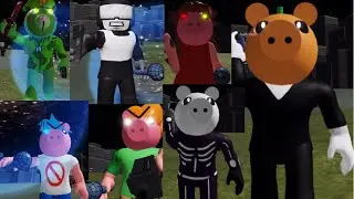 PIGGY X FRIDAY NIGHT FUNKIN ALL JUMPSCARES!! (Game By 