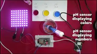 Building and Coding a pHSensor connected to an ESP32 and RGB LED