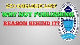 B.ed 253 cancelled college list