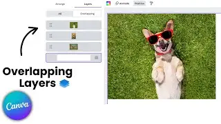 How to use LAYERS in Canva (2024)