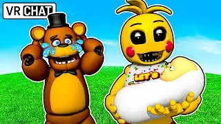 Freddy Fazbear not READY for his BABY!? in VRCHAT
