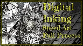 SPEED ART: GLITCH FAN ART made in Krita