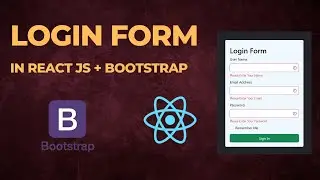 How To Build Login Form With Validation In React  | Login Form Tutorial  Using Bootstrap| Urdu/Hindi