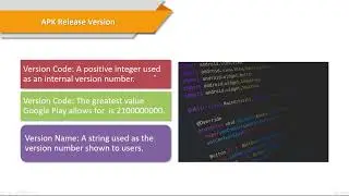 Apk Release Version in Android App Development | Lecture 46