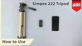 Simpex 222 professional tripod - How to Use