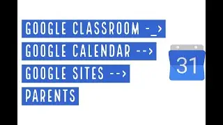 Google Classroom Calendar to Google Sites