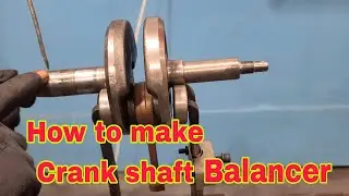 How to make Balancer for Crank shaft @Balance #how @everyone  #new Andam