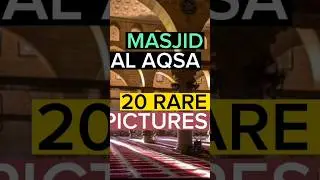 20 RARE PICTURES OF MASJID AL AQSA    #islamicstatus #shorts