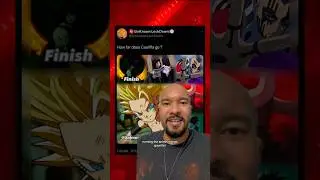 Caulifla runs the gauntlet! #anime #manga #vs #dragonball #naruto #bleach #onepiece #jjk #shorts