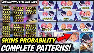NEW!! ALL ASPIRANTS BINGO PATTERNS & SKIN PROBABILITY - MLBB