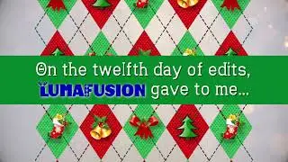 Win a Tablet with LumaFusion’s 12 Days of Editing Contest