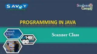 Programming in Java - Scanner class with examples