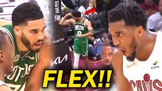 WALK OUT din ang fans ng cavs sa DAGGER SHOT ni Tatum parang LeBron lang nag FLEX kay Mitchell!