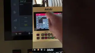 How to insert effects on the master output on MPC Live II