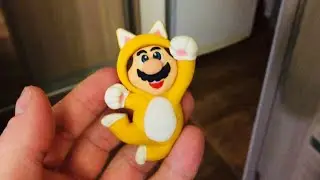 Магнит Mario 3D из полимерной глины