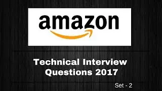 Amazon Interview Questions For Freshers - 2