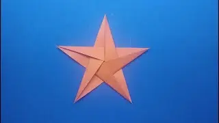 Origami Star. How to make Star with paper. Star.