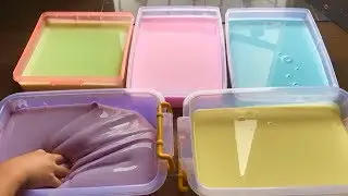 DIY GIANT 7 KILO+ RAINBOW JIGGLY SLIME! How To Make Glossy Jiggly Slime
