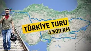 TÜRKİYE TURU - Motosiklet ile 4.500 KM  | Volkan Şengül