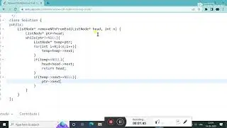 19.  Remove Nth Node From End of List || LEETCODE SOLUTION || IN C++ || LINKED LIST || DSA