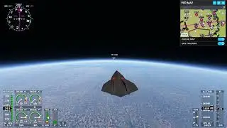 MSFS 2020 Darkstar from Wright-Patterson Afb to Area 51