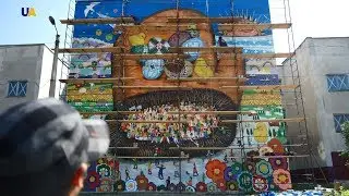 Точки соприкосновения. Ukraine Mural Project - Миязаки Кенсуке