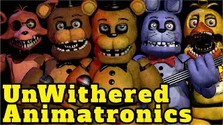 Ranking Every FNAF 2 Unwithered Animatronic