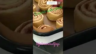 Tarçınlı rulo çörek, easy Turkey recipes #shorts