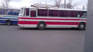LAZ 699R. In bus station Pivdenna.