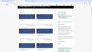 Subject Home Page (Brightspace)