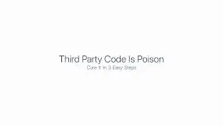 Nuxt Third Party Code Is Poison:  Cure It In 3 Easy Steps