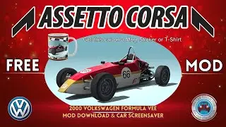 Volkswagen Formula Vee 2000 - Assetto Corsa Mods FREE Over 60+ Open Wheel Cars #assettocorsa #acmods