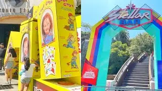 New Updates Today at Universal Studios Hollywood - New Scarezone?