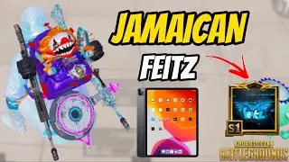 JAMAICAN FEITZ 🇯🇲 PUBG MOBILE ☑️AS A DEADLY UTE ‼️