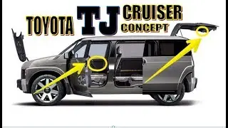 AMAZING...!!! The TOYOTA Tj Cruiser concept : Interior It's Somewhere Between Van And Crossover