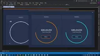 C# Color Transition Component on Winforms with Visual Studio and Siticone Library