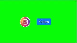 Instagram logo Green Screen video | Green Tech Video'z