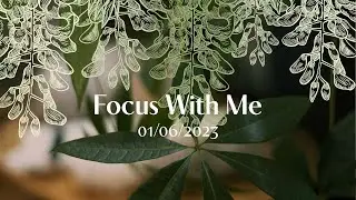 Focus With Me | Fireplace ASMR | Tea Made from Coffee Cherries