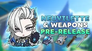 Neuvillette, Tome of the Eternal Flow, and More New Weapons! | Genshin Impact 4.1