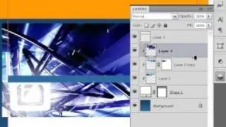 Create PSD Photoshop CS4 Template Banner Lesson 2