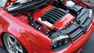VW GOLF 4 3.6 PORSCHE ENGINE TUNING PROJECT🔧