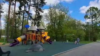 Пешком. 10 район. Озеро школьное. Зеленоград. Крюково.