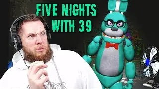 STRANGE FNAF PARODY GAME! - Five Nights With 39 (Nights 1, 2 & 3 COMPLETED!) | Is It Scary?