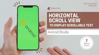How to Create Horizontal ScrollView Mobile Application in Android Studio | Android Studio