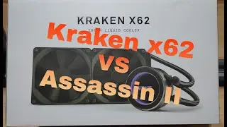 NZXT Kraken x62 vs Deepcool Assassin II. Обзор и тест.